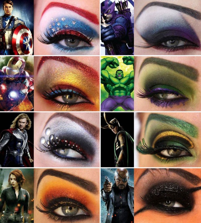 Avengers Makeup