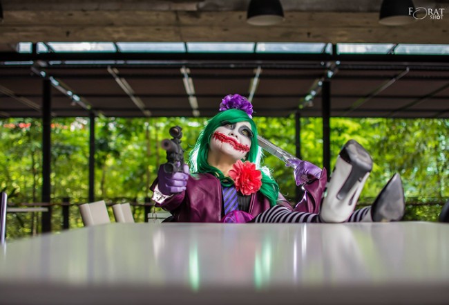 female joker cosplay