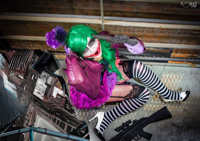 female joker cosplay
