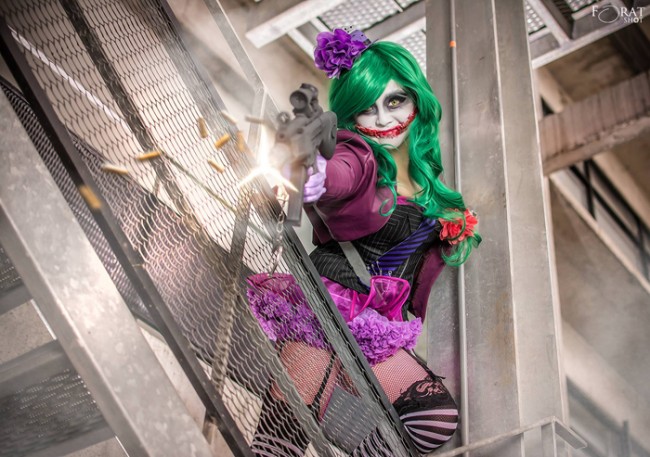 female joker cosplay