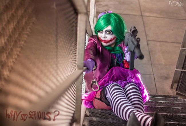 female joker cosplay