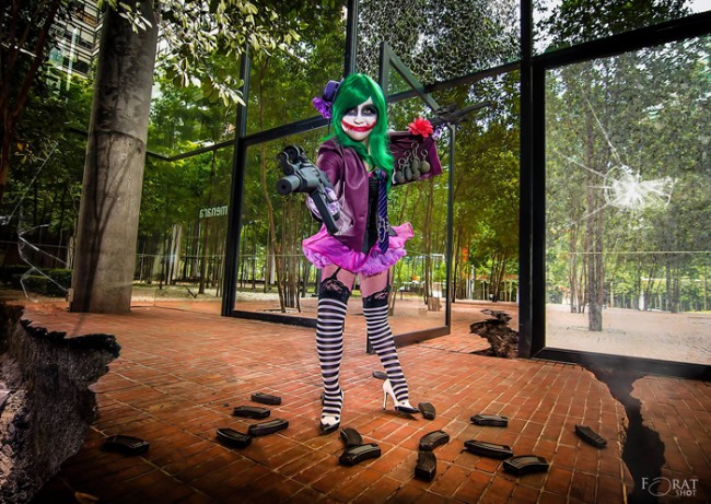 female joker cosplay