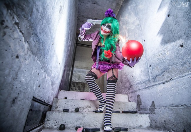 female joker cosplay