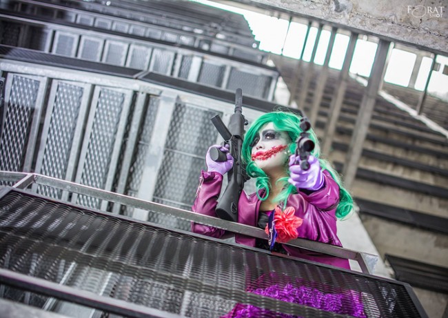 female joker cosplay