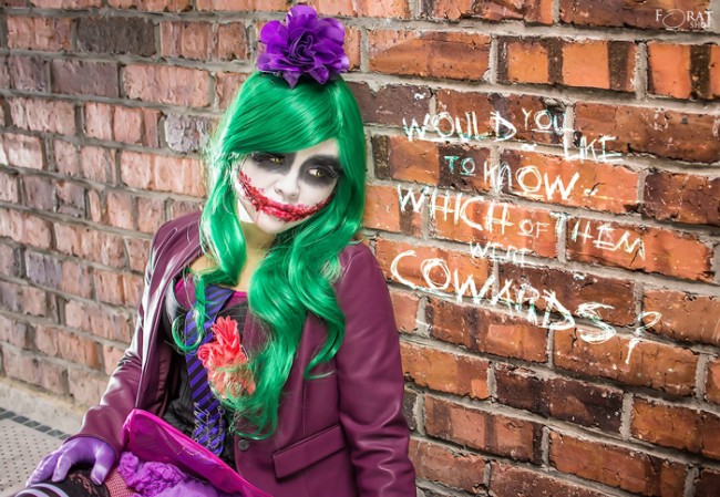 female joker cosplay