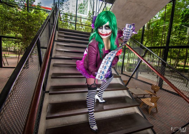 female joker cosplay