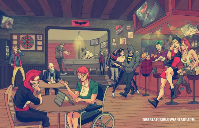 hipster superheroes