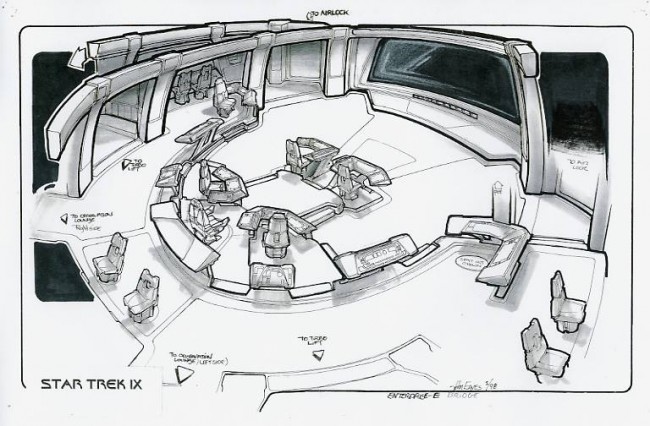 star trek behind the scenes ship models