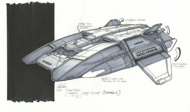 star trek behind the scenes ship models