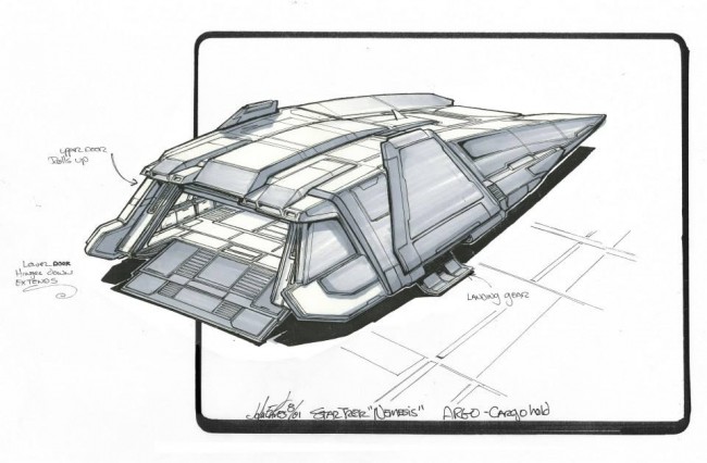 star trek behind the scenes ship models