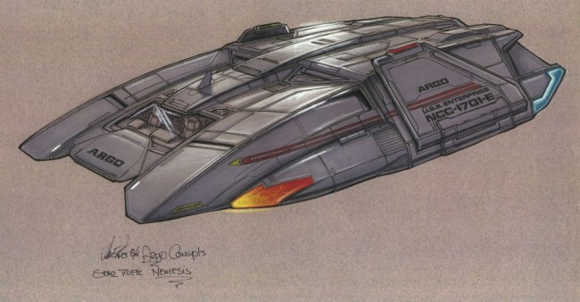 star trek behind the scenes ship models