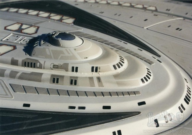 star trek behind the scenes ship models