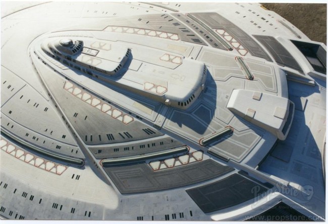 star trek behind the scenes ship models