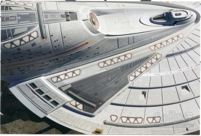 star trek behind the scenes ship models