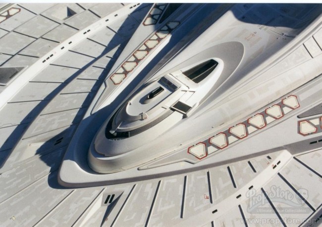 star trek behind the scenes ship models