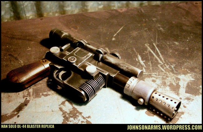 star wars han solo replica blaster gun