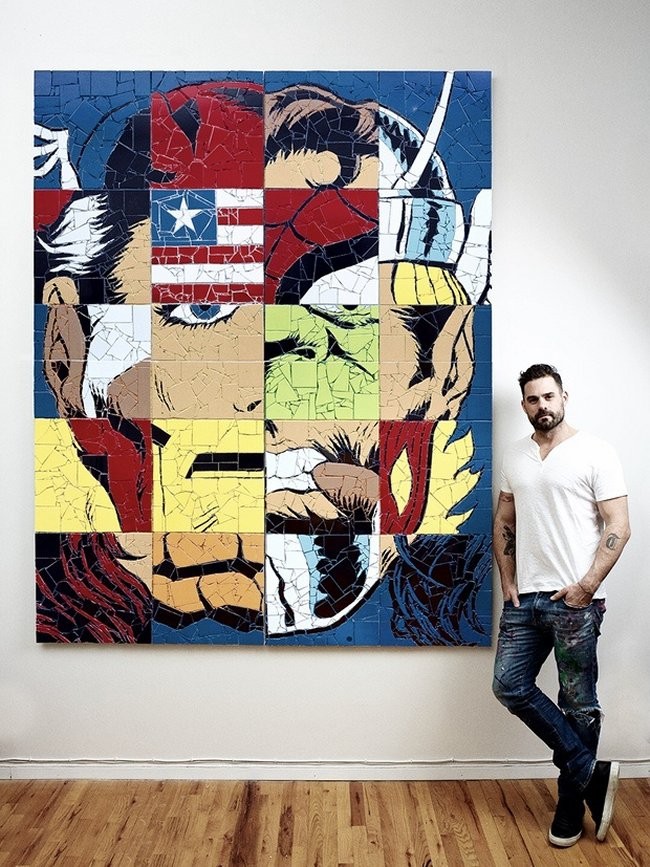 superhero art