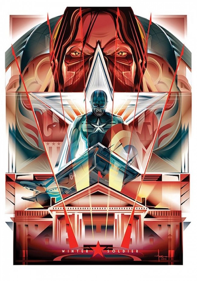 vector art movie posters