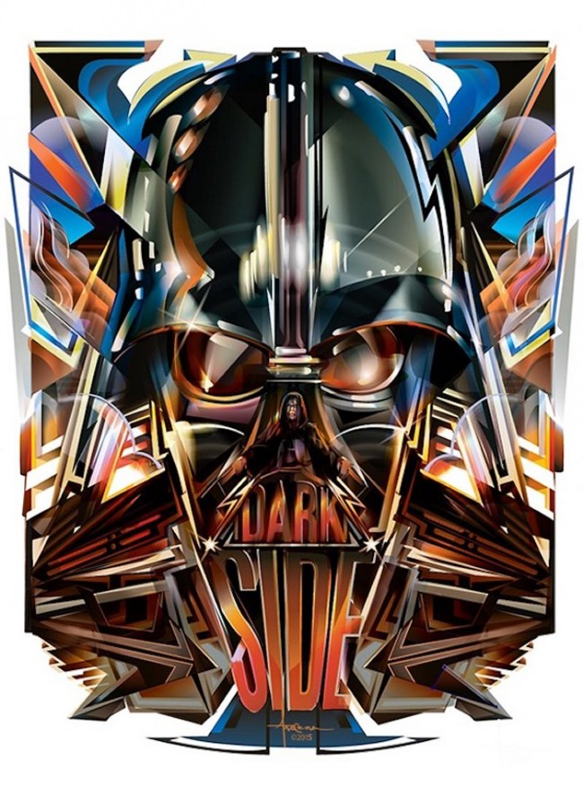 vector art movie posters