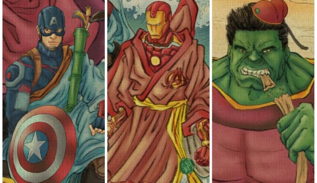 Avengers As Mythological Chinese Immortals
