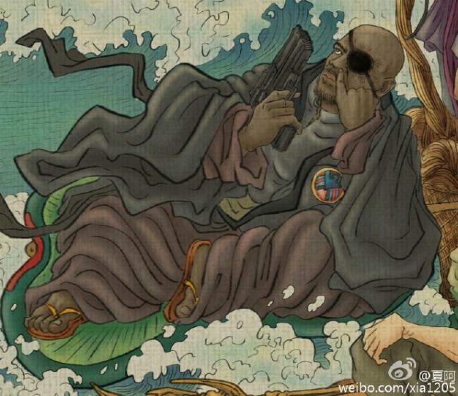 Avengers As Mythological Chinese Immortals