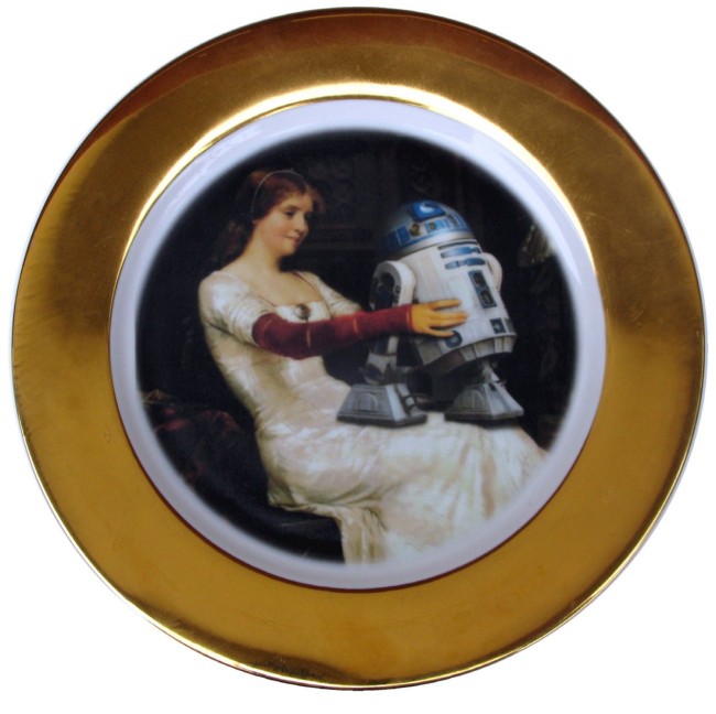 antique star wars plates