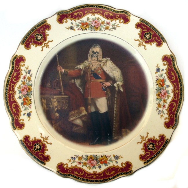 antique star wars plates