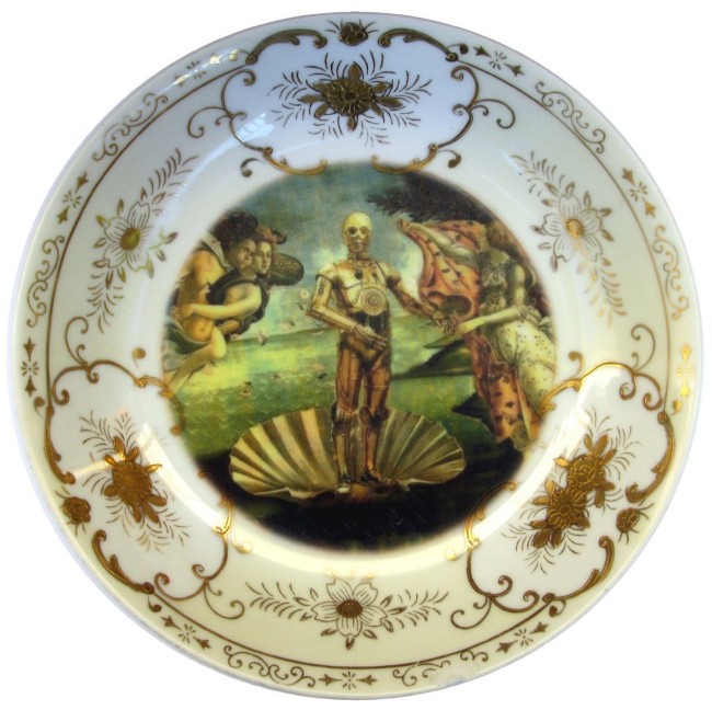 antique star wars plates
