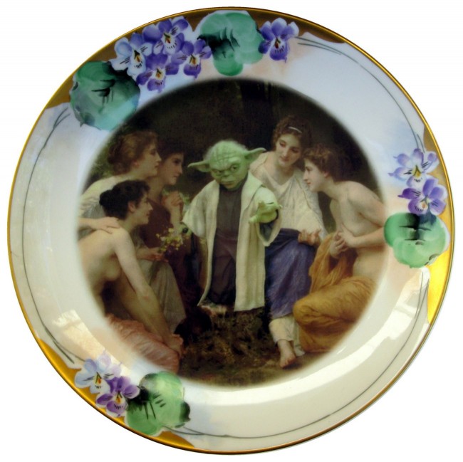 antique star wars plates