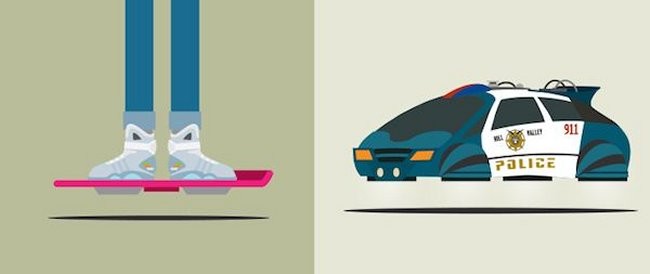 back to the future vehicles 2