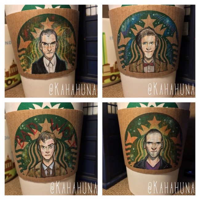 doctor who starbucks