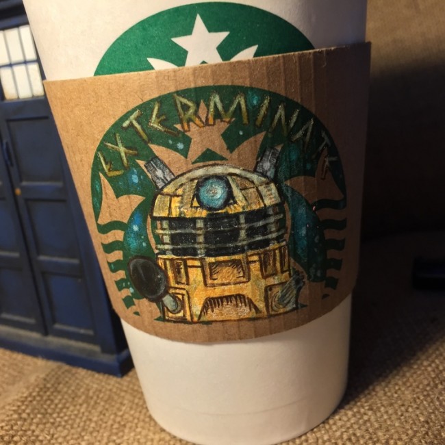 doctor who starbucks