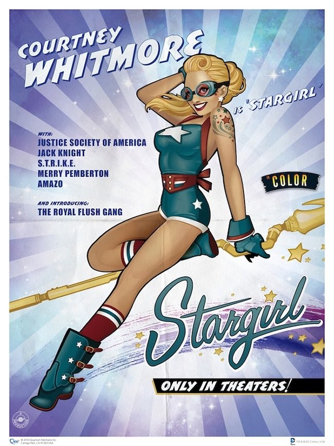 Sexy Vintage Style Superheroine Pin-Up Ads