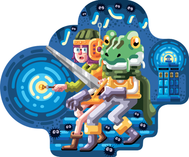 crazy nerdy murals