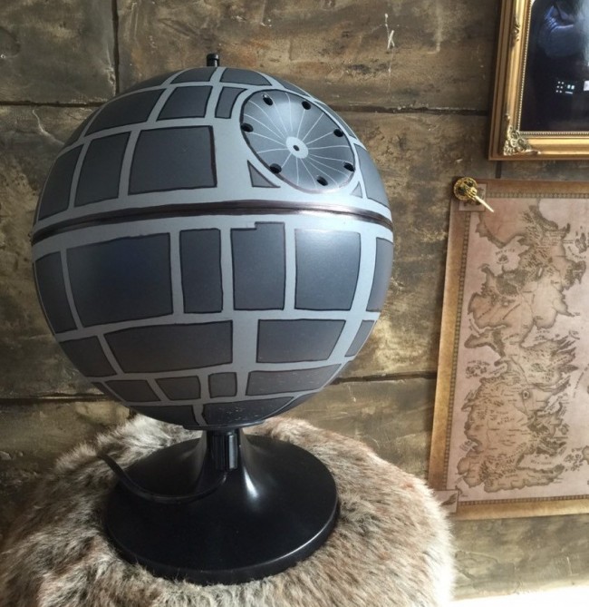death star lamp