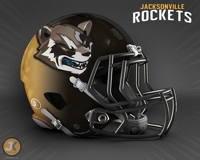 Marvel Themed Football Helmets