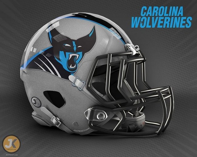 Marvel Themed Football Helmets
