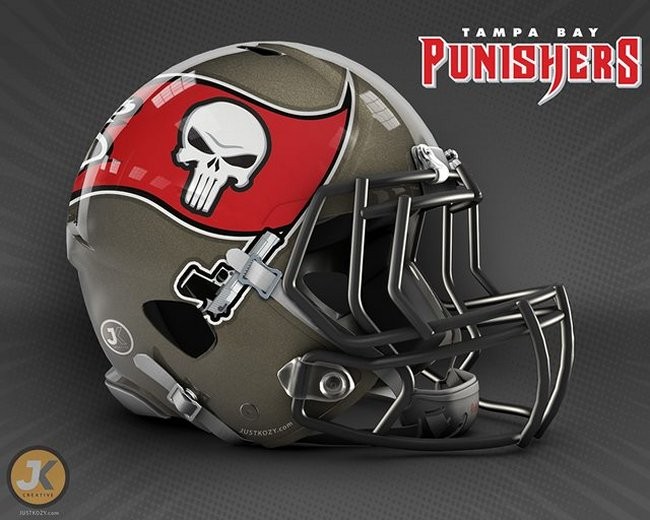 Marvel Themed Football Helmets