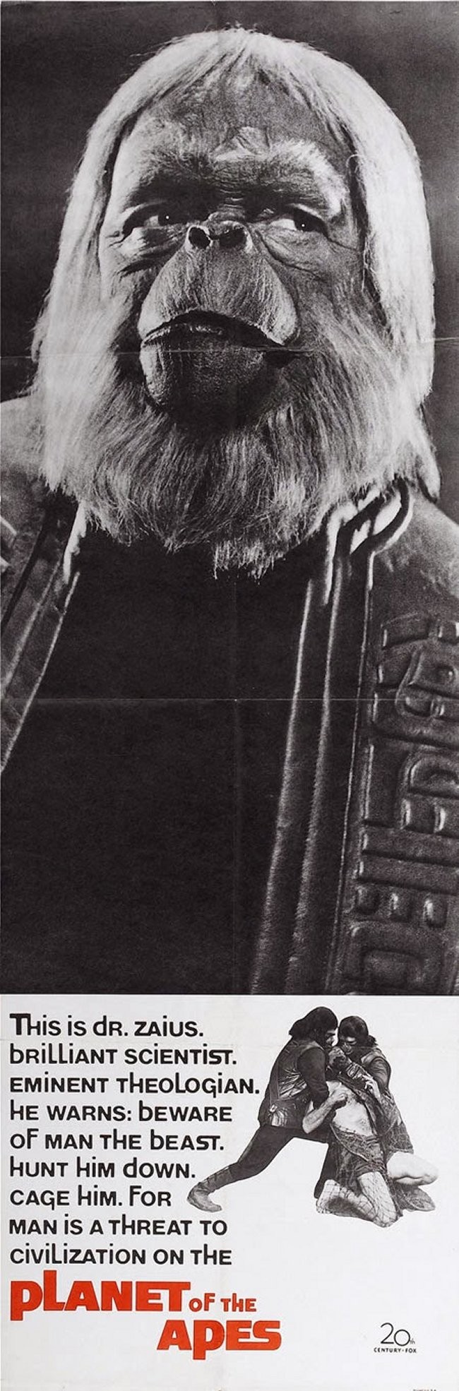 planet of the apes door poster