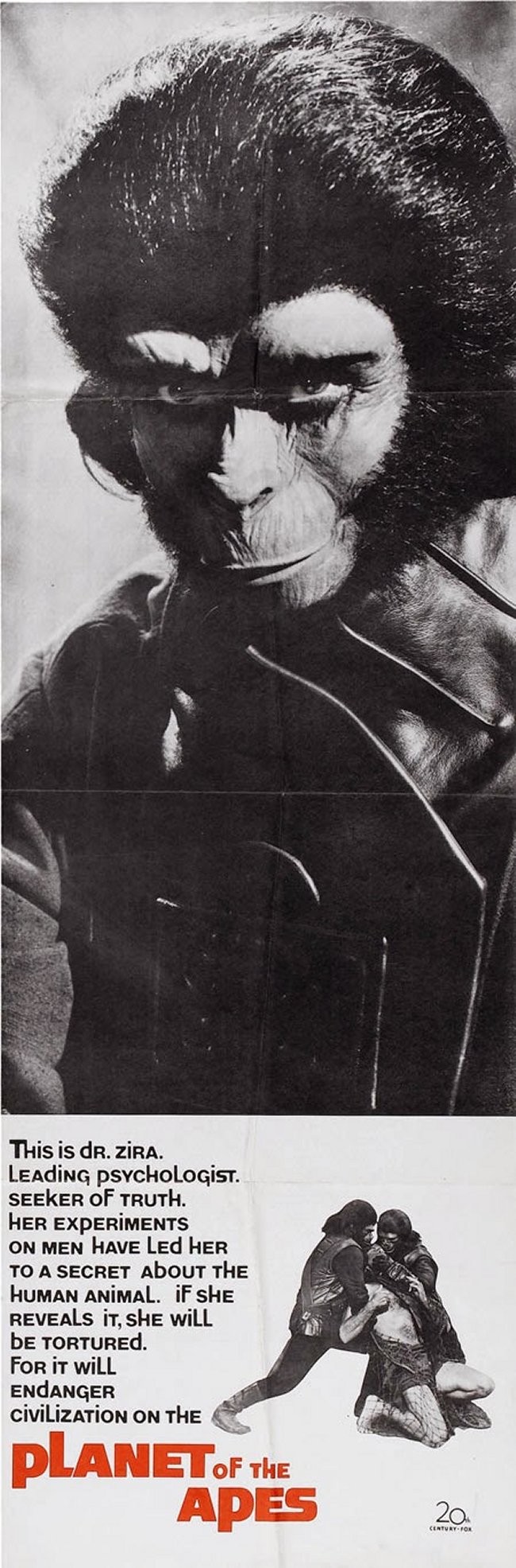 planet of the apes door poster
