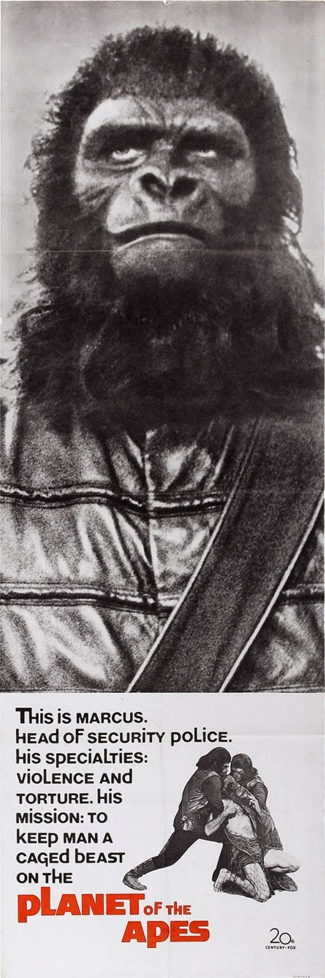 planet of the apes door poster