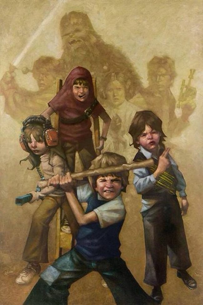 star wars kids art