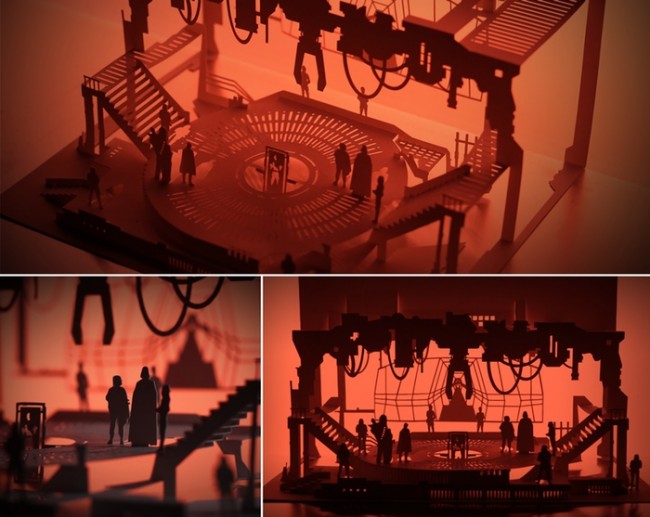 Scenes From Star Wars Created From A Single Sheet Of Paper