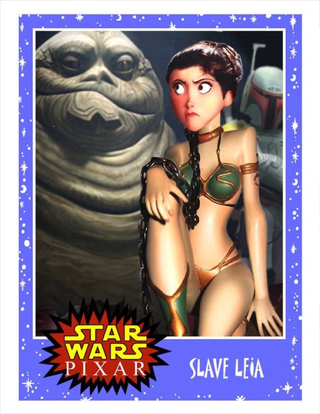 star wars pixar trading cards