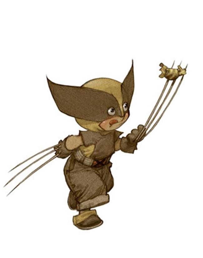 superheroes as kids