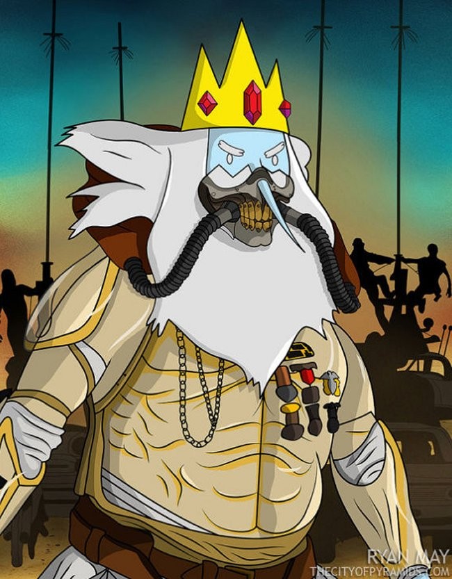 Adventure Time Meets Mad Max