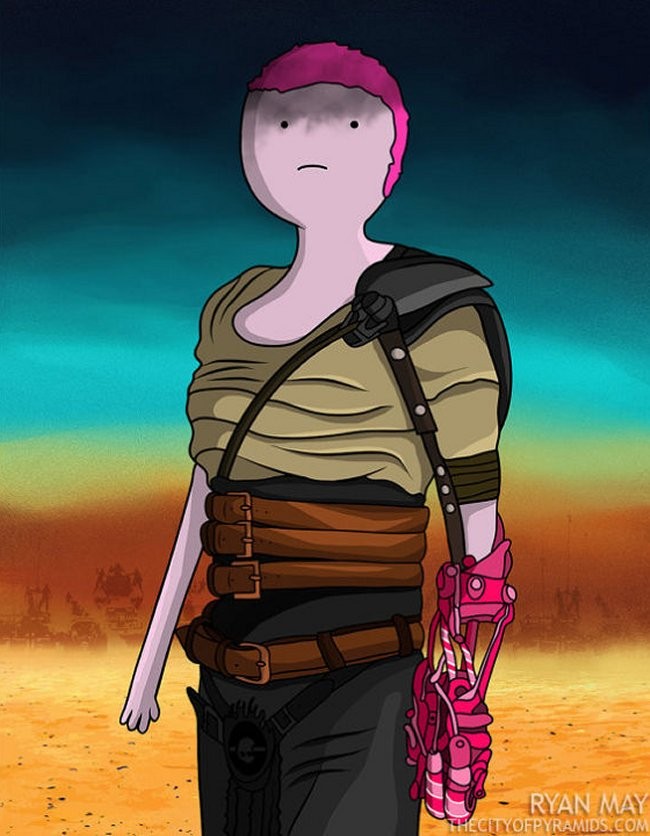 Adventure Time Meets Mad Max