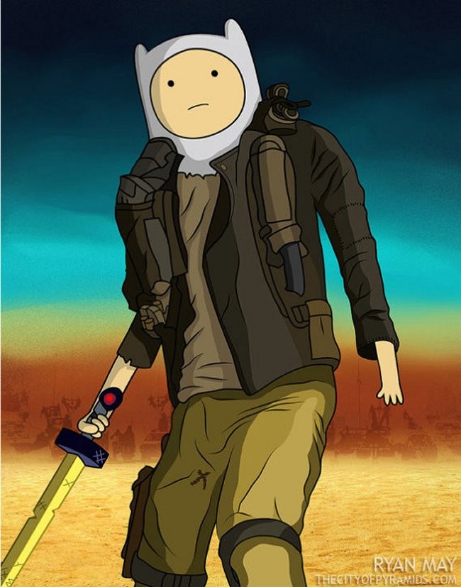 Adventure Time Meets Mad Max