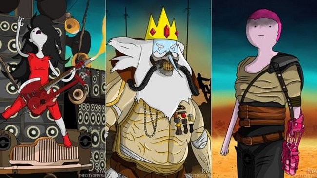Adventure Time Meets Mad Max