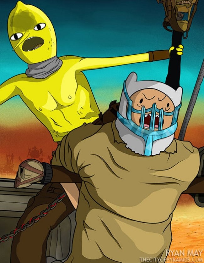 Adventure Time Meets Mad Max